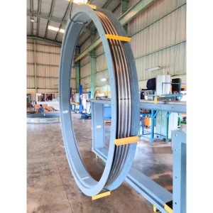 Large Axial Expansion Joint With Flange Ends